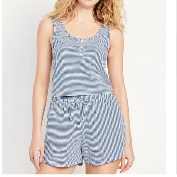 Old Navy Striped Lounge SET (worn once) - Picture 1 of 4